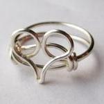 Silver Heart Ring Custom Si..