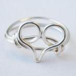 Silver Heart Ring Custom Si..