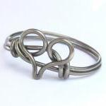 Gunmetal Heart Ring