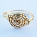 Gold Rosette Ring