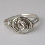 Silver Rosette Ring