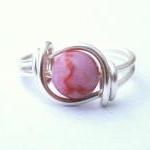 Silver Pink Matrix Jasper G..