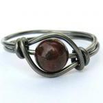Gunmetal Red Poppy Jasper G..