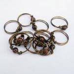Red Poppy Jasper Ring in An..