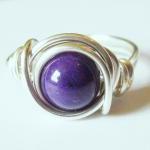 Purple Mountain Jade Ring i..