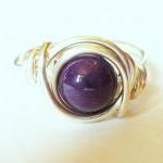 Purple Mountain Jade Ring i..