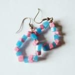 Funky Pink and Blue Gemston..