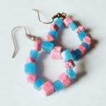 Funky Pink and Blue Gemston..