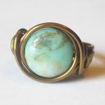 Green Matrix Jasper Disc, B..